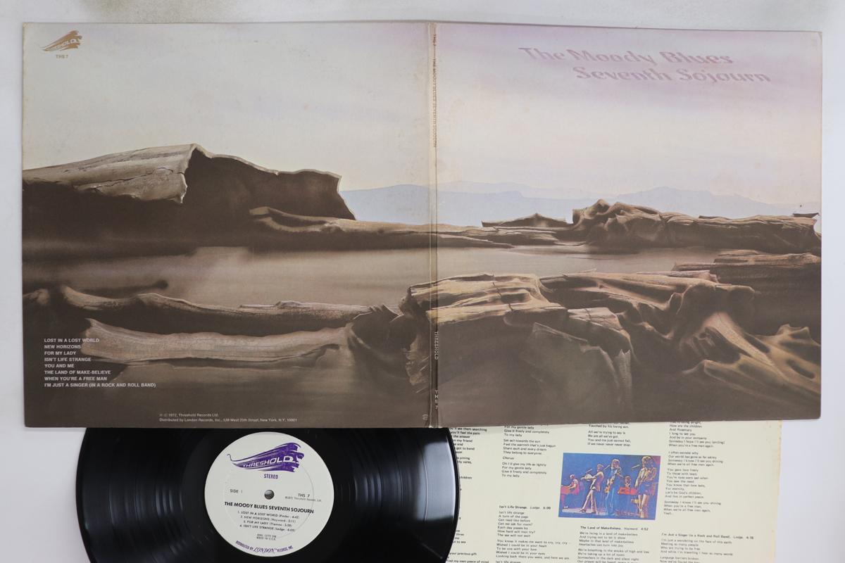 

LP Record MOODY BLUES - Seventh Sojourn THS7 THRESHOLD 1972 US Rock Used