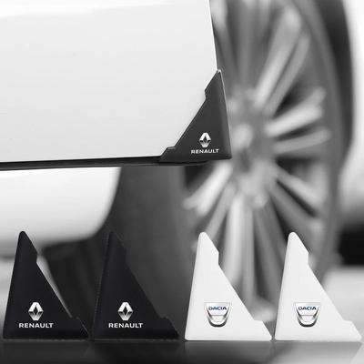 2 Pz Copriangolo Porta Auto Paraurti Protezione Antigraffio Adesivo 3D Per Dacia Megane 2 3 Duster Logan Clio 4 Scenic 2 Captur