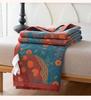 Class A Cotton Towel Blanket: 3-Layer Gauze, Yarn-Dyed Jacquard, 4-Seasons Bedspread, Air Conditioning Quilt, 3-Piece Set