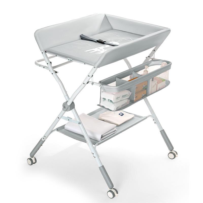 Portable Baby Changing Table: Multifunctional, Foldable & Washable for Diaper Changes and Massages
