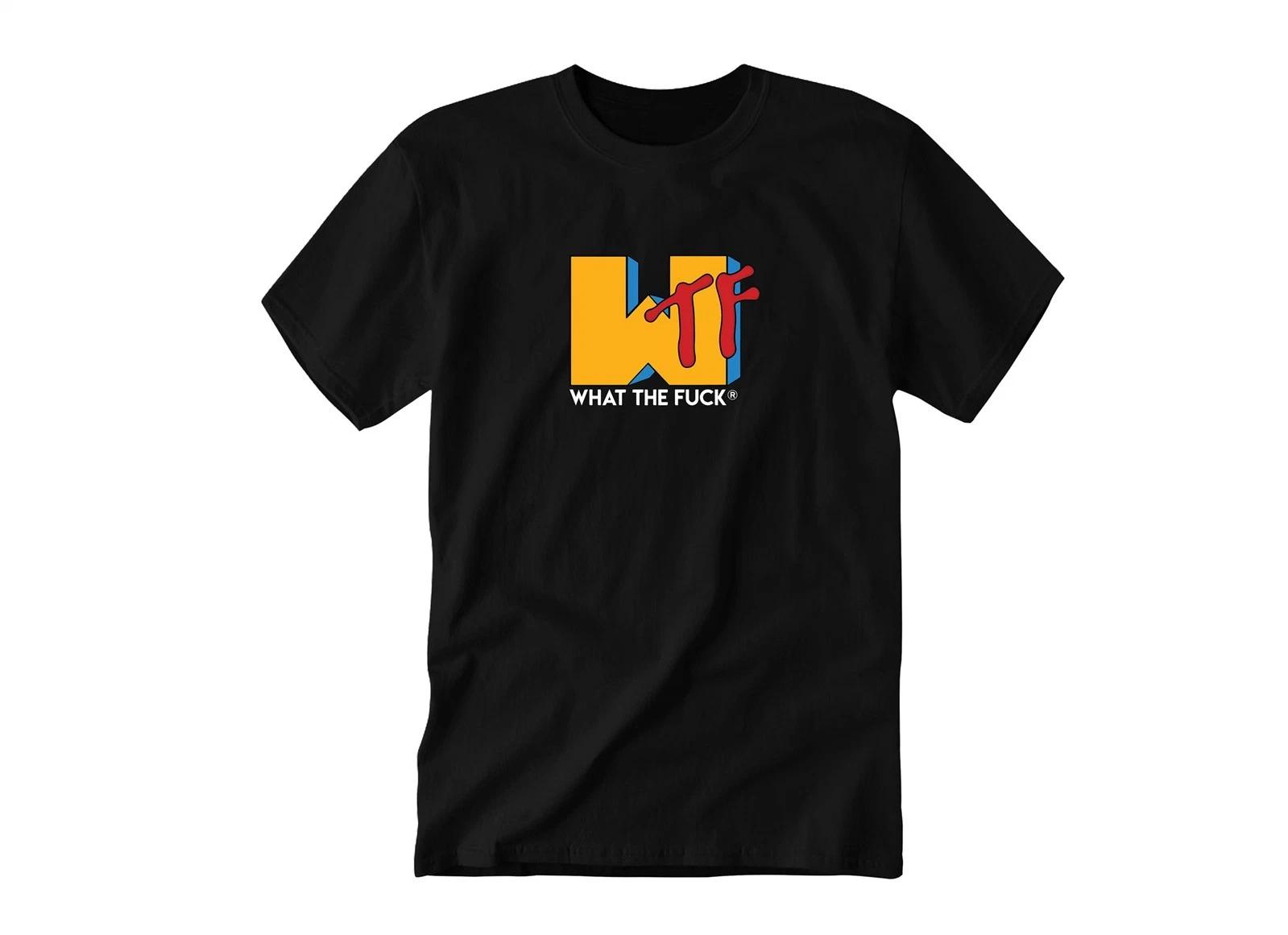 WTF Music! Logo Image Illustration | Kids & Adult Unisex Tee Tshirt S