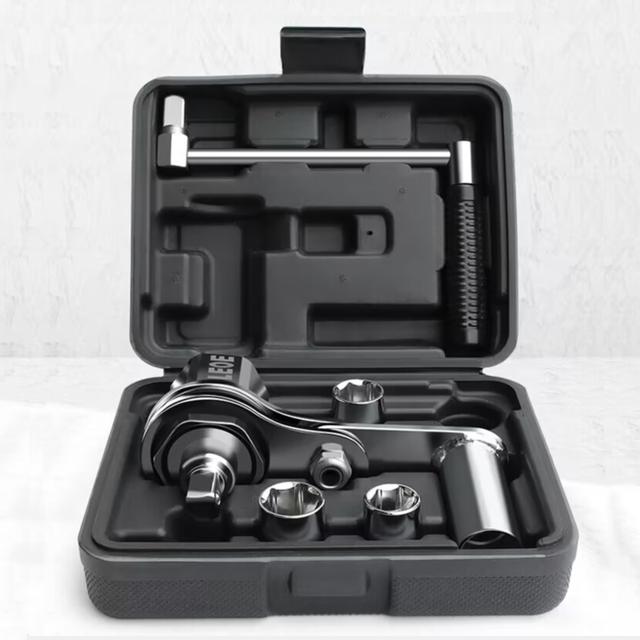 1 set 1/2" vridmomentmultiplikatornyckel Luggmutterborttagare Typ Bildäck demontering Arbetsbesparande kraftnyckel 3200N.M