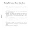 Homlly Hair Catcher Shower Drain Cover (X4 PCS)