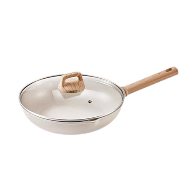 Supor 28cm Non-stick Deep Frying Pan with Lid