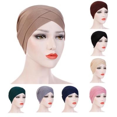 Volle Abdeckung Innere Hijab Caps Muslimischen Stretch Turban Kappe Islamischen Underscarf Motorhaube