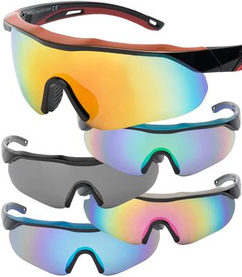Sporty Half-rim Sunglasses