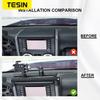 TESIN for Jeep Wrangler JK 2007 2008 2009 2010 Multifunctional Expansion Camera Phone Holder Mount Bracket Interior Accessories wq1