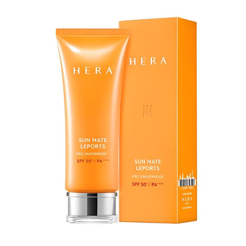HERA Sun Mate Leports Pro Waterproof Sunscreen SPF50+ PA++++ Outdoor UV Protection Sun Cream 70ml