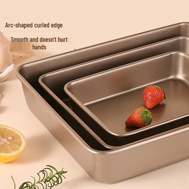 MDNG Non-stick Golden Carbon Steel Baking Pan Set