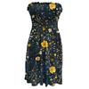 Fashionable Women's Casual Tube Top Print Sleeveless Dress