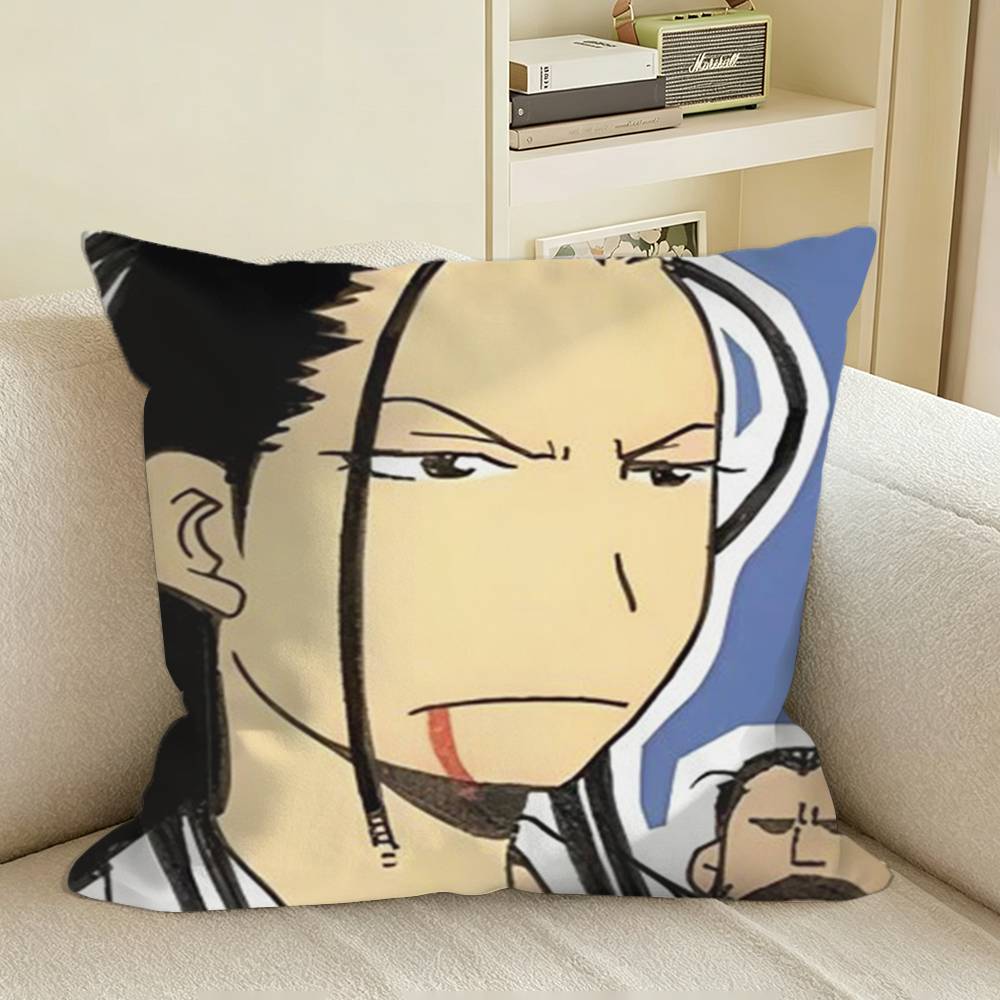 FAFullmetal Alchemist Anime Merchandise Square Sofa Pillow Cover Solid Color Living Room Home Decor Cushion Case