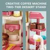 Children Kitchen Play Set Simulated Food Cooking Tableware Kitchenware Kit Kids Role Play House Game Toy Birthday Gift For Girl