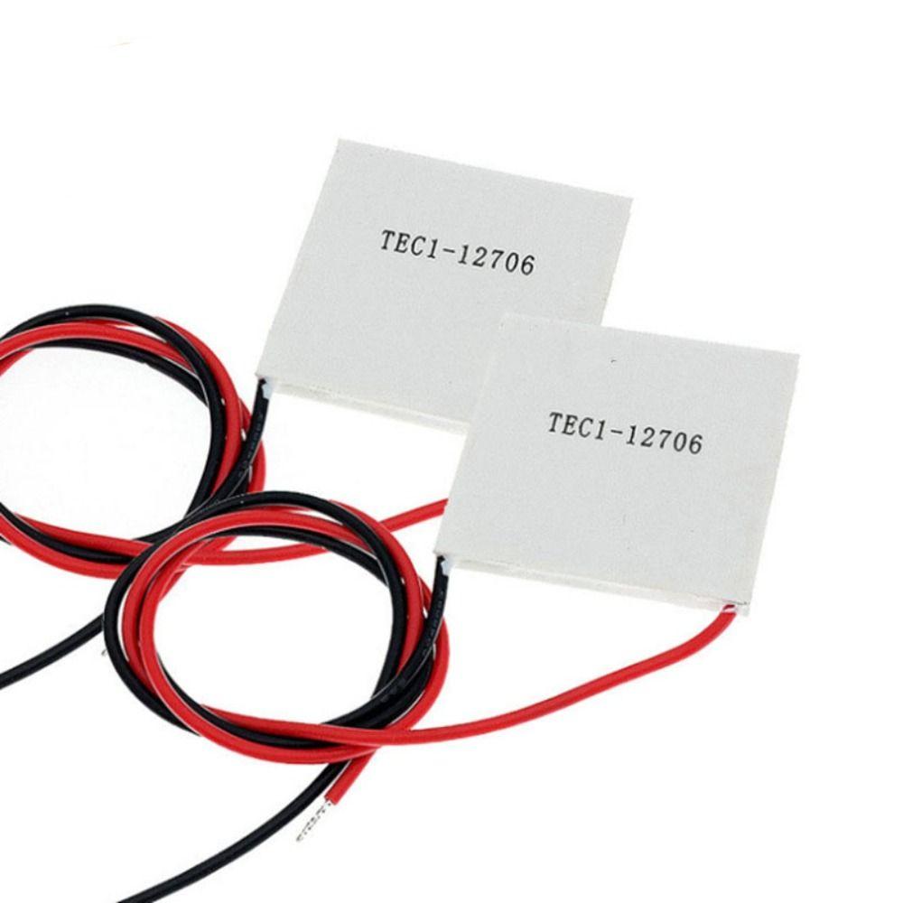 40x40mm Semiconductor Cooling Sheet White Color Mobile Phone Cooling Refrigeration