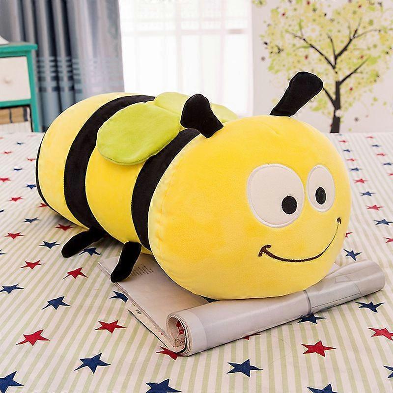 45cm Bee Plush Toy, Soft Yellow Bumblebee Pillow Plush Doll, Internet Celebrity Soft Plush Toy, Gift for Kids