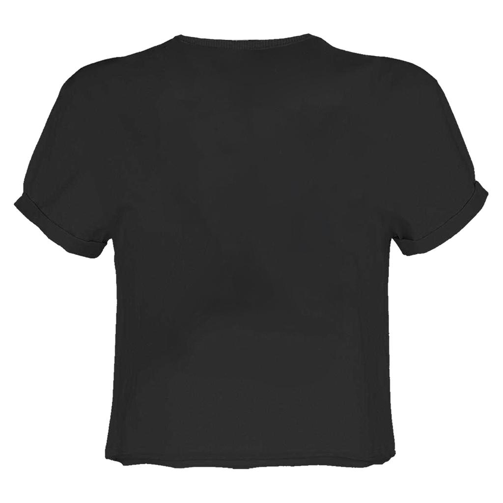 Amplified Womens/Ladies 50th One Colour Eddie Iron Maiden Crop Top