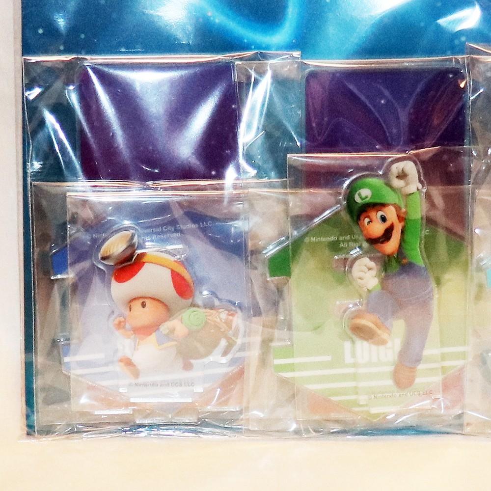 Super Mario Galaxy Movie Acrylic Diorama Stand Set 6p Theater L/E Nintendo