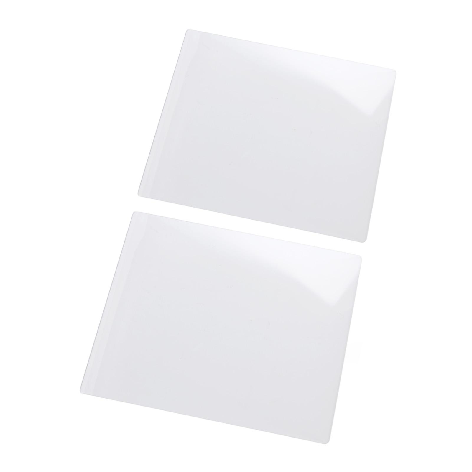 

2 шт. подложки для тиснения толщиной 3 мм акриловая подложка для коврика для бумаги, кожи, ткани, поделок 360x300mm / 14.2x11.8in