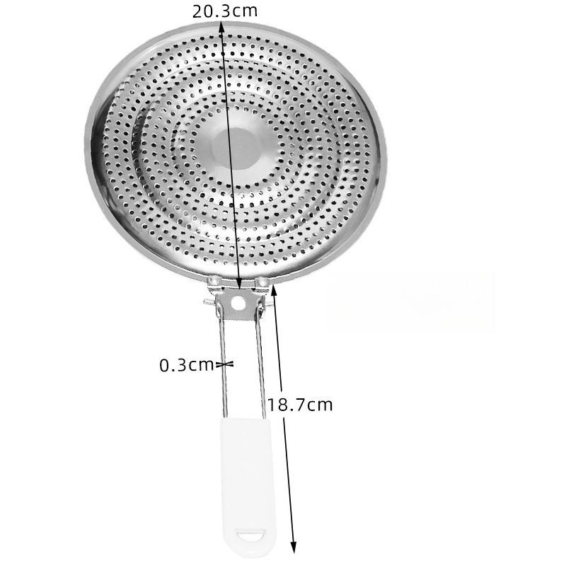 

1PC Double-layer Household Pot Mat Stainless Steel Pot Holder Heat-conducting Kitchen Rack Thickened Round Tube Special Wok 2-tier