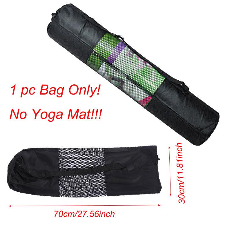 

Большой коврик для йоги, толщина 10 мм, для тренажерного зала, фитнеса, пилатеса, нескользящий 1 pc Bag Only(No Yoga Mat)