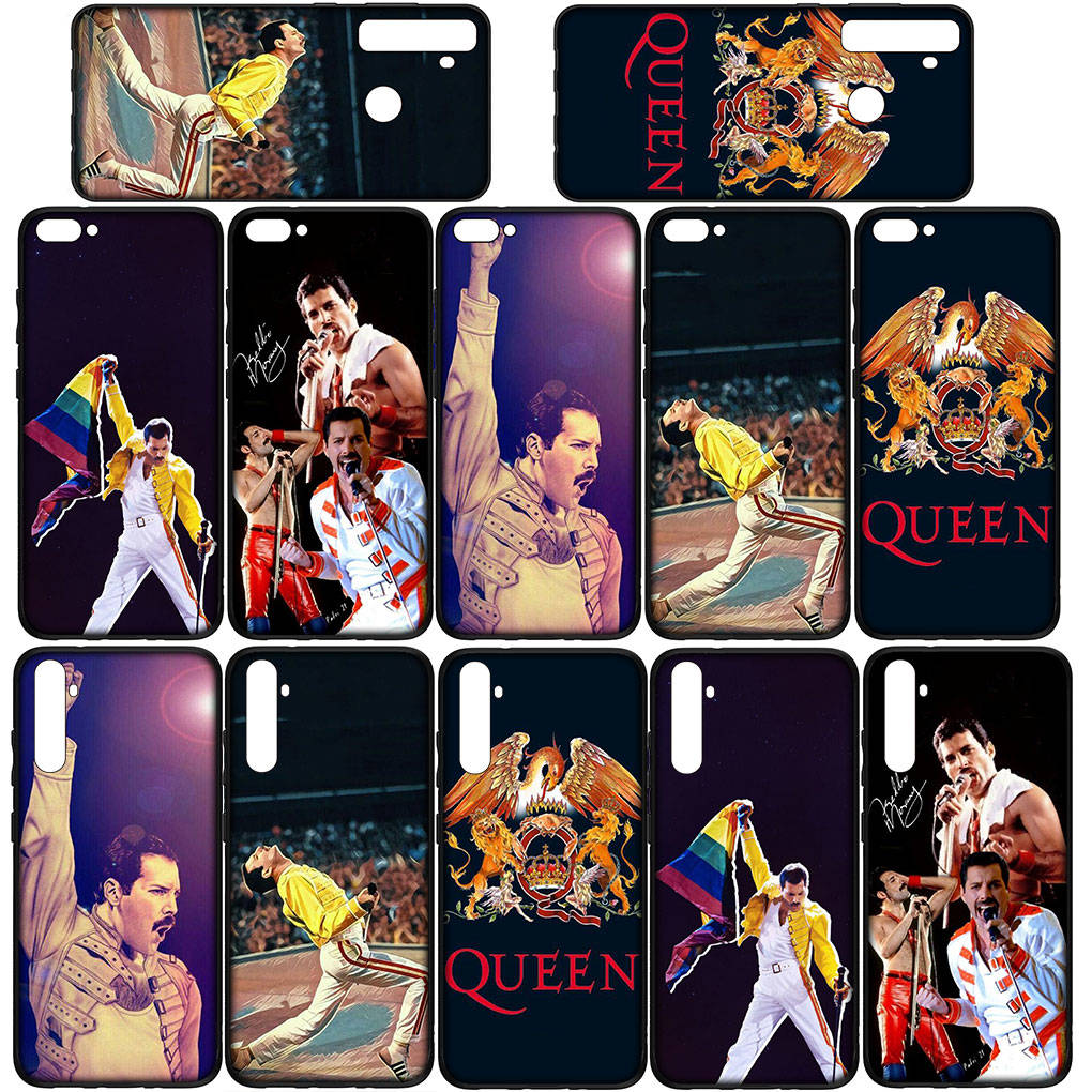 Hülle für iPhone 16 15 Xiaomi Redmi Note 14 13 12 11 Pro Max X 8 9 16e Samsung Galaxy S25 S24 S23 Moto A4 OPPO Huawei Queen Freddie Mercury Handyhülle