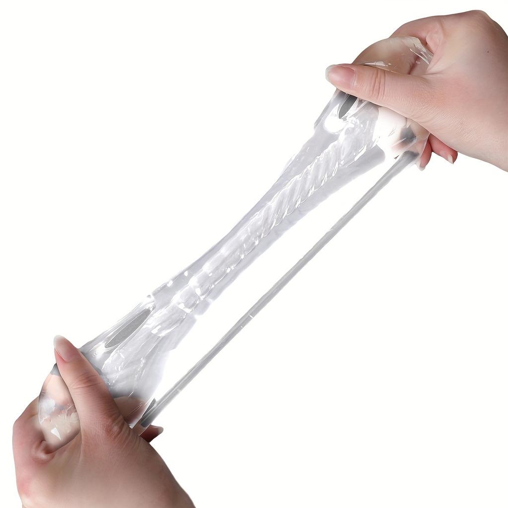 Soft Transparent Male Masturbator Sex Toy for Men Portable Pocket Vaginal Penis Training Cup Penis Stimulation Adults Beginner
