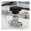 Stainless Steel Pin Valve Ferrule Fitting Leakproof Seal Industrial Hardware for Flow Controls