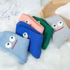 5 Pairs of Ladies New Autumn and Winter Cartoon Expression Hair Ring Thick Warm Rabbit Wool Tube Socks