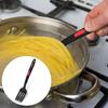 Silikon-Kochgabeln Multifunktionale Kochgabel Nudelgabel Hitzebeständig Antihaft-Mischgabel für Küche Kochen Backen