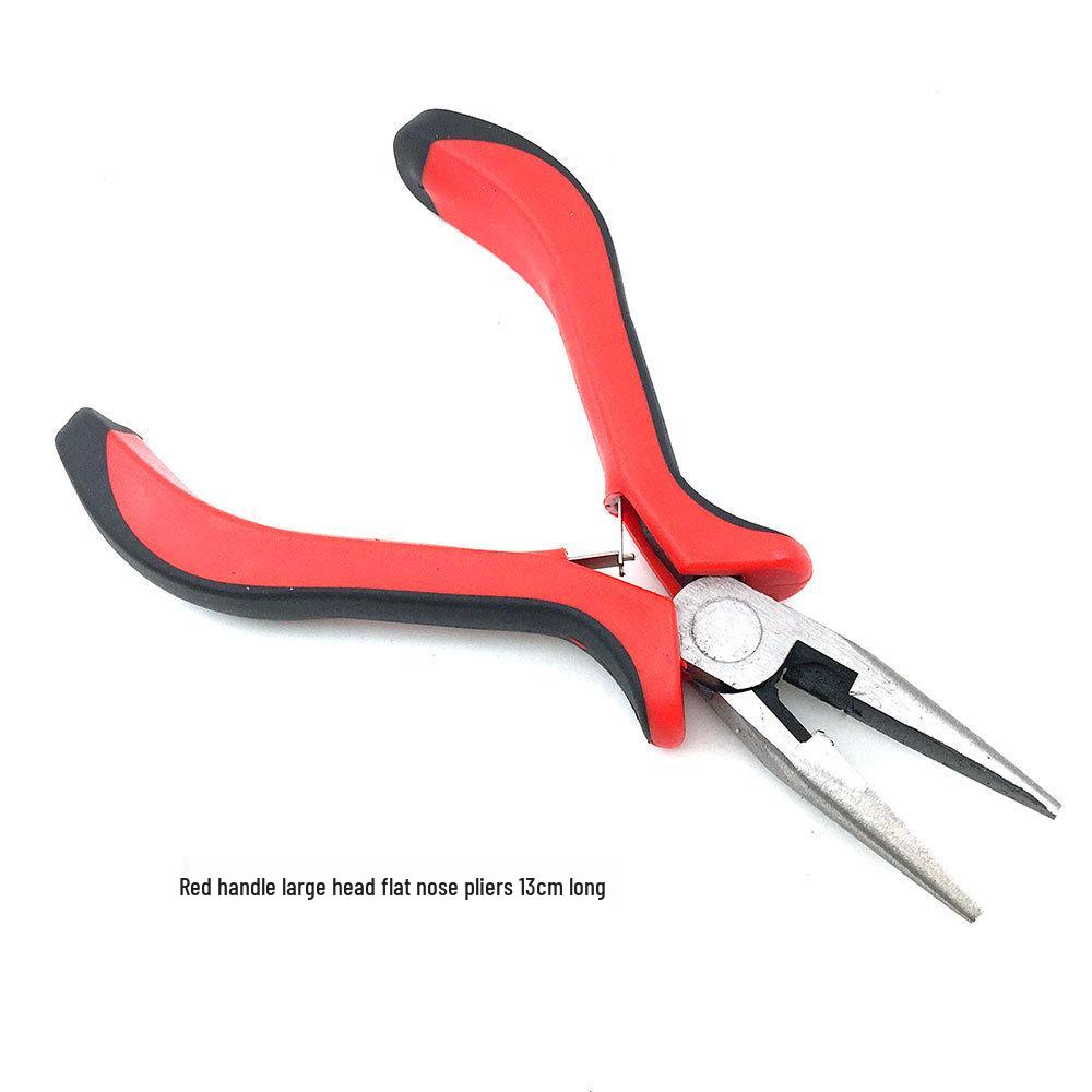 DIY Jewelry Tool Set: Angled Pliers, Opening Pliers, Tweezers, and Mini Scissors