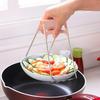 Silicone Anti-scalding Gloves Set Stainless Steel Non-slip Casserole Clamp Bowl Remover Household Anti-scald Silicone Gasket