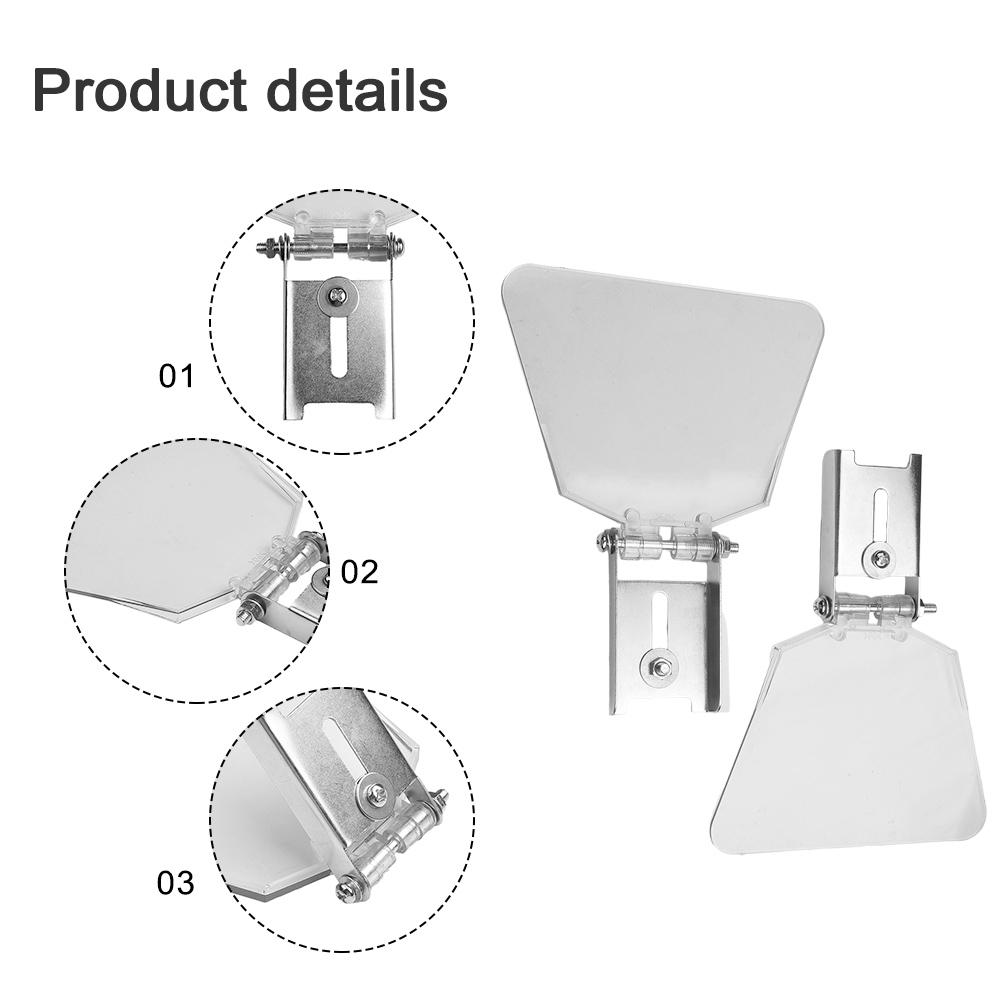 With Bracket Replacement Guard 2pcs Eye Protection Replacement Parts