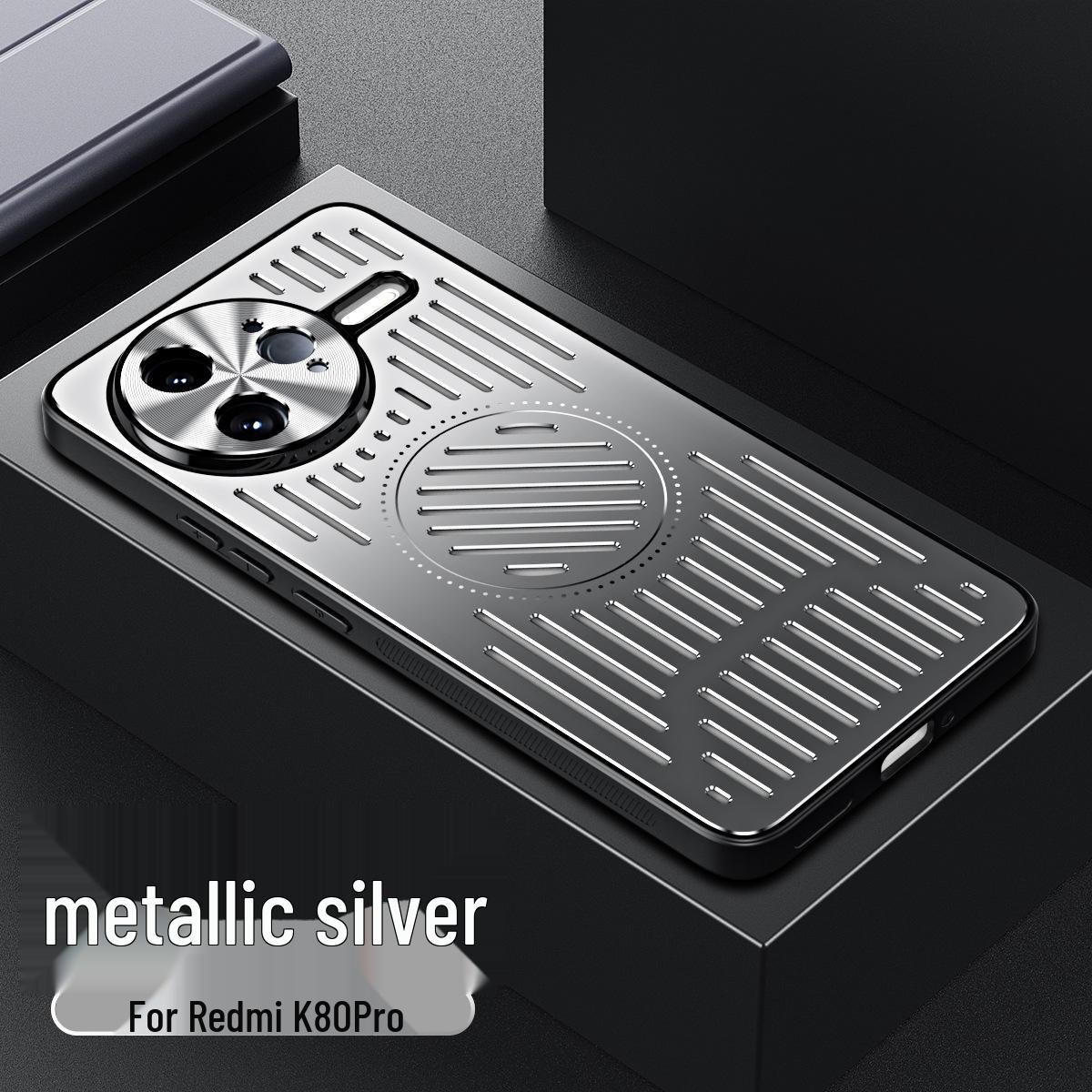 

Металлический теплоотводящий чехол для Redmi K70 Pro — магнитная, дышащая защита для K60 Extreme и K50. Xiaomi 13