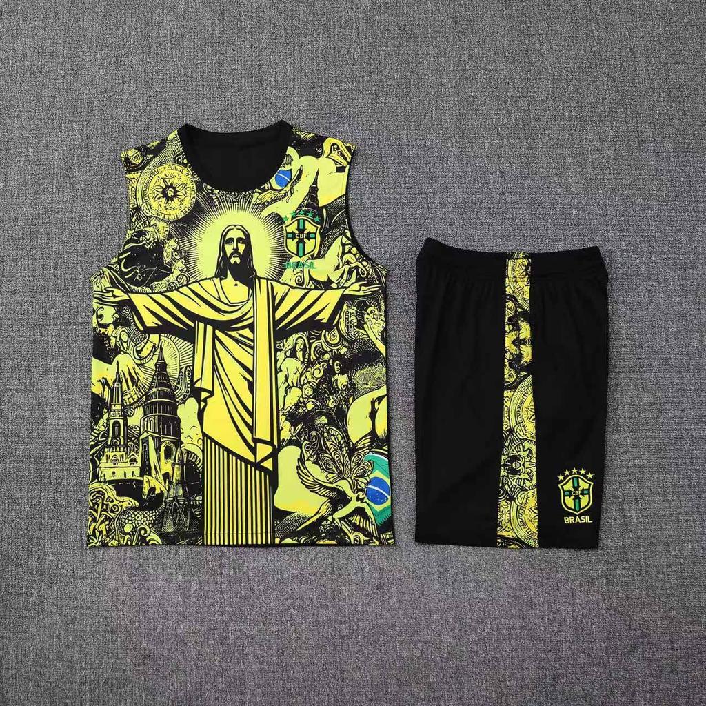 Wholesale Argentina France Portugal Brazil Real Madrid Barcelona Arsenal Breathable Sports Jerseys Vest Training Clothes