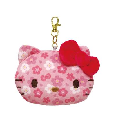 K Company Produits Personnages Sanrio Porte-Passe Visage Hello Kitty (Série Japonaise) SAW-PC-KT