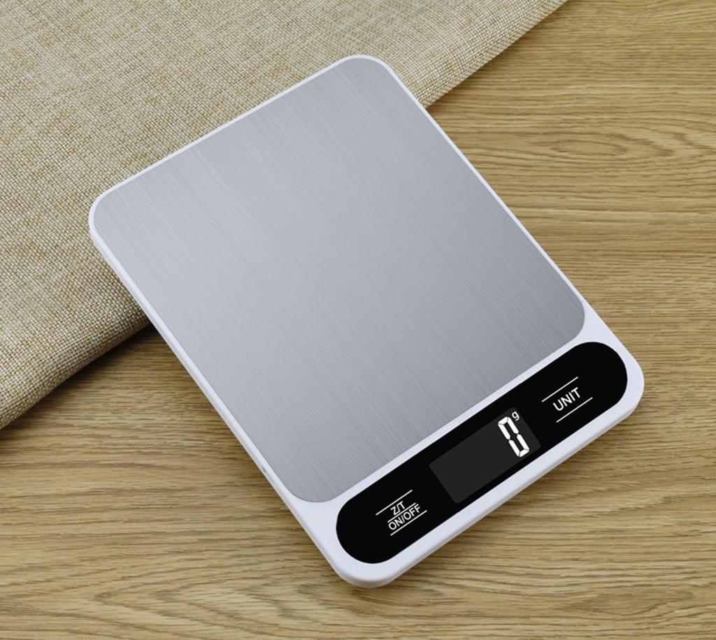 5/10/15KG Digital Food Scale Rechargeable Electronic Scale with LCD Display Kitchen Gram Weight Scales Multifunctional