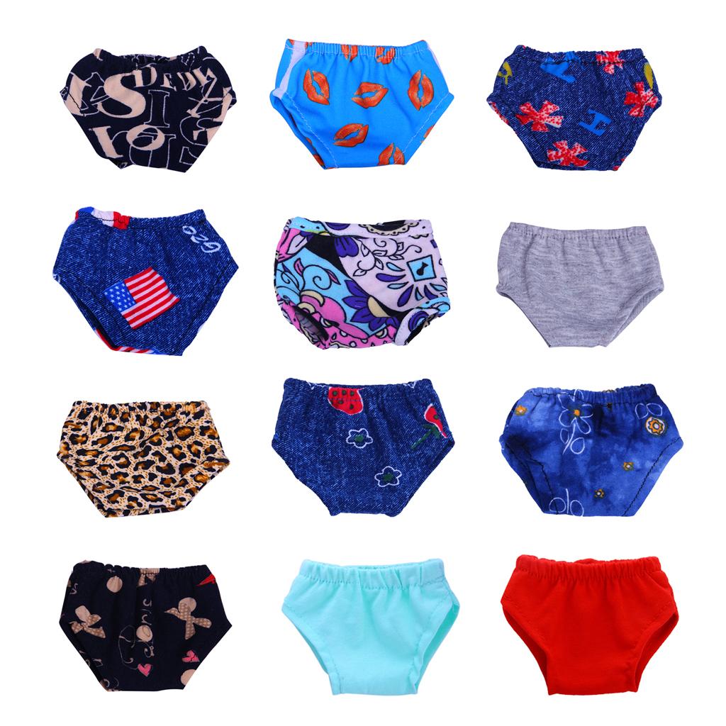 Doll Underwear Clothes for 18'' American Dolls Dress Up