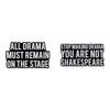 2-5pcs/set Quotes Enamel Pins Custom Psychology Have You Seen This Wizard This Is Trifficult Metal Brooches Badge Jewelry Gifts