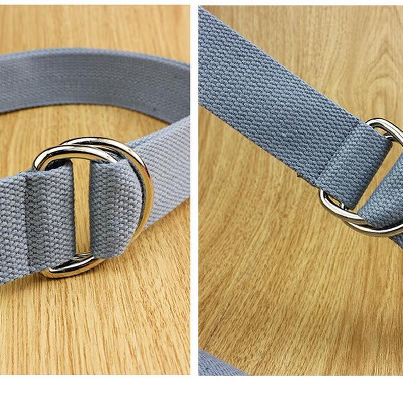 Hengyuanxiang Double Ring Buckle Canvas Belt