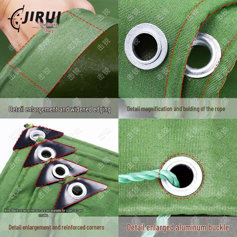 Jirui Camouflage Heavy-Duty PVC Waterproof Tarpaulin