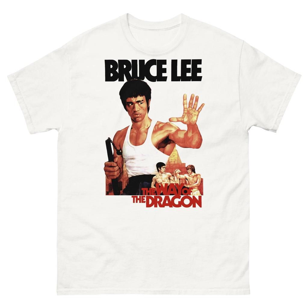 La Via del Drago film di arti marziali cult t-shirt fan art di Bruce Lee