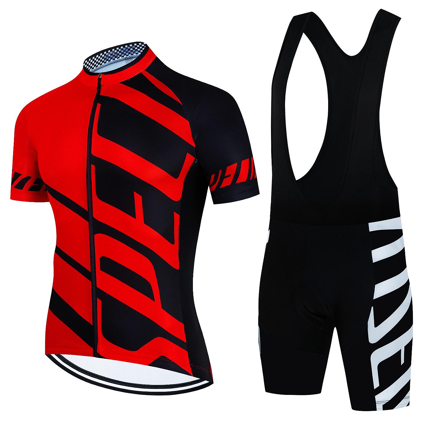 

Fualrny Team Cycling Jersey Set Летняя одежда для велоспорта Одежда для горного велосипеда Униформа Maillot Ropa Ciclismo Мужской велосипедный велосипедный костюм 3XL