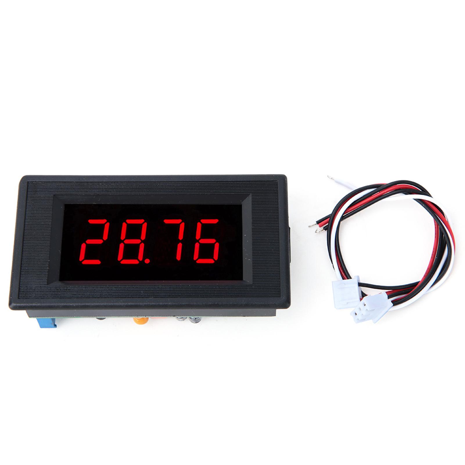 

5135A DC5V High Accuracy DC Voltmeter Digital Panel Meter with Red LED (DC50mVDC100mVDC200mV)