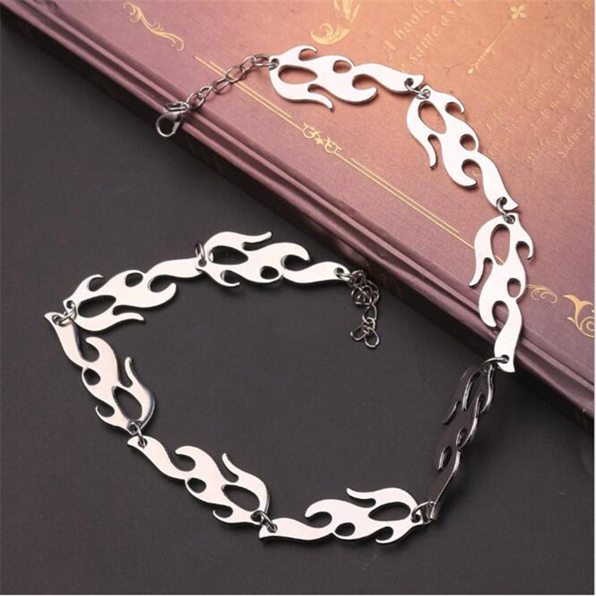 Flame choker necklace Clearance