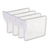 4Pcs Retractable Refrigerator Divider Clip Extendable Fridge Separator Organizer L
