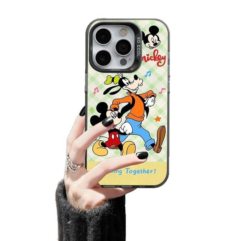 Fun cartoon music note mickey goofy dog for iphone11promax apple 11pr mobile phone case 11 new models