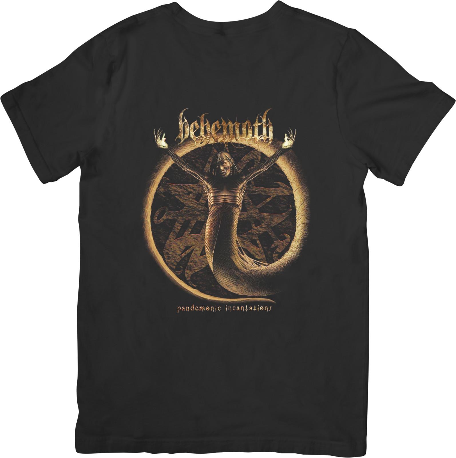 Behemoth rock Music Unisex Fit for Men  Women Quality Cotton T-Shirt Black XXL