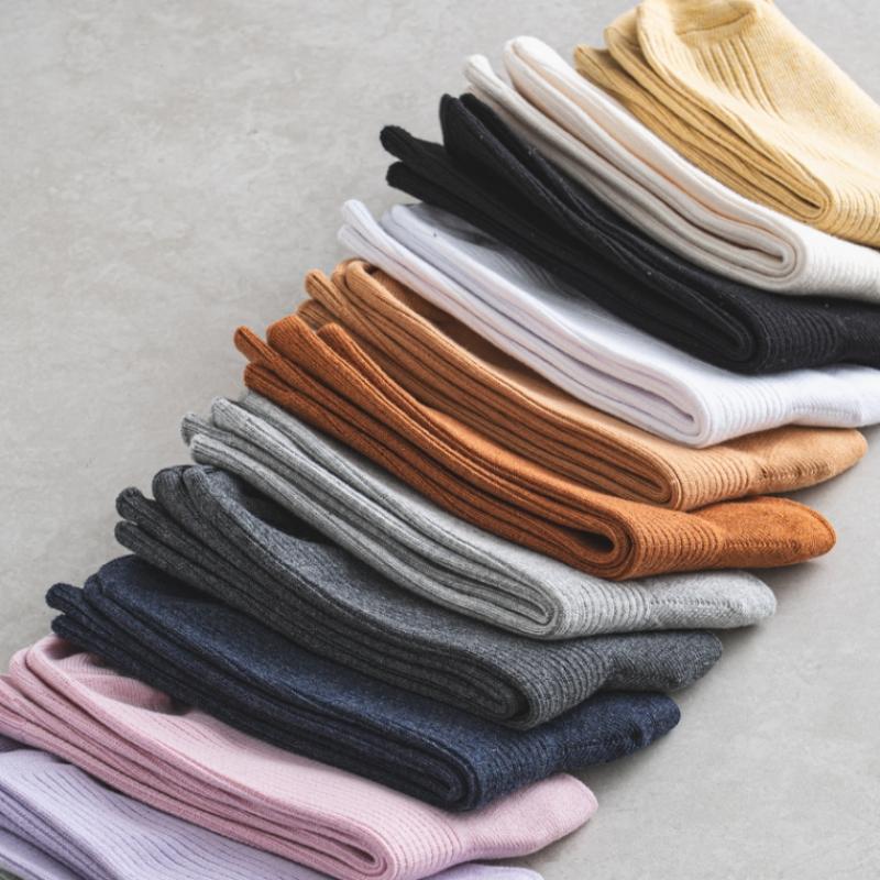 Monfoot Women S Ribbed Long Neck SockS Deep Grey