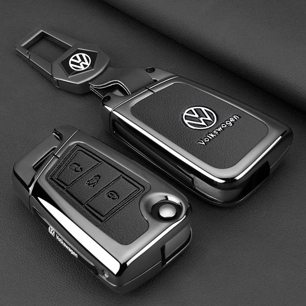 Zinc Alloy Car Remote Key Case Cover Shell For Volkswagen VW Golf 7 Sportsvan GTI MK7 PASSAT B8 JETTA Touran Auto Accessories S4H9