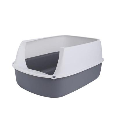 Cat Litter Box Extra Large Cat Toilet Fully Enclosed Anti-splash Deodorizing Flip-top Cat Litter Box Extra Large