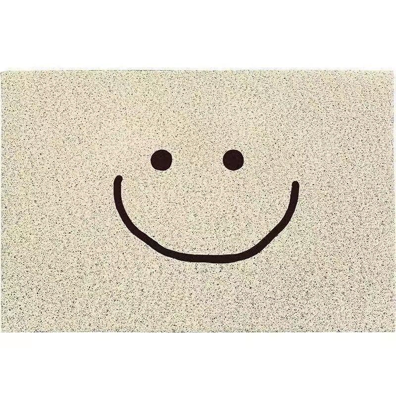 Vikama Loop Pile Expression Entrance Mat Dirt Resistant Entrance Mat Wear Resistant Carpet Can Cut Foot Mat 40*60cm